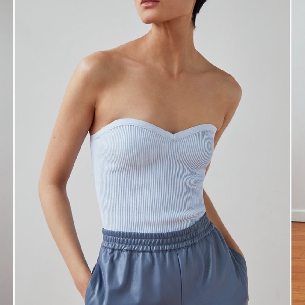 ARITZIA Babaton Sculpt Knit Sweetheart Top